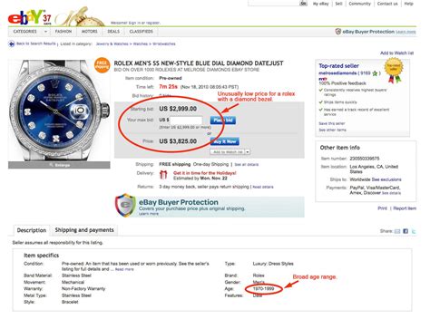 cheap fake watches ebay|ebay counterfeit item refund.